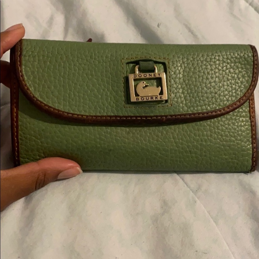 COPY - Apple Green Dooney & Bourke Wallet